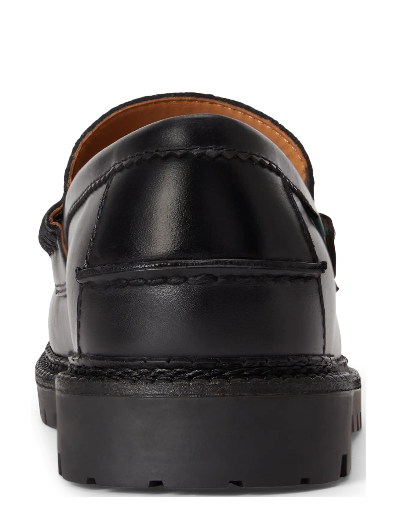 Polo Ralph Lauren - Jett Suede-Trim Leather Penny Loafer - shop by occasion - black - 3