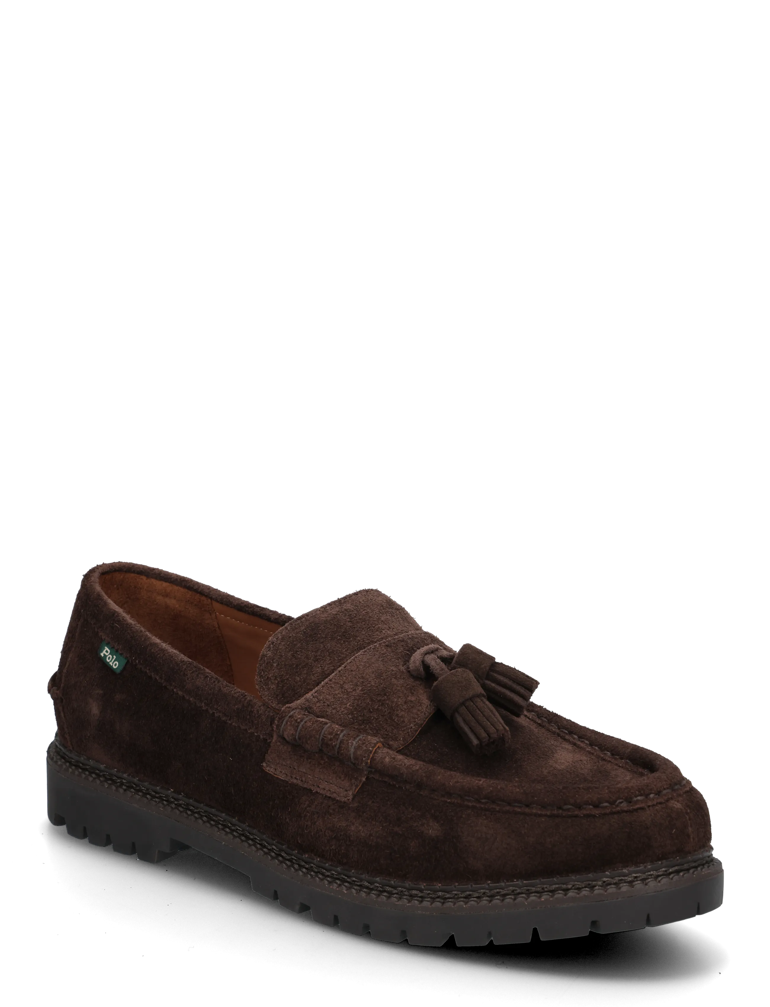 Polo Ralph Lauren Jett Tassel Suede Loafer, Herren, Quasten Loafer, Braun, Gr.44