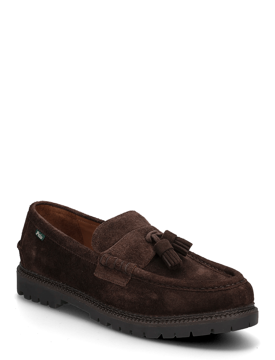 Polo Ralph Lauren - Jett Tassel Suede Loafer - shop by occasion - dark chocolate - 0