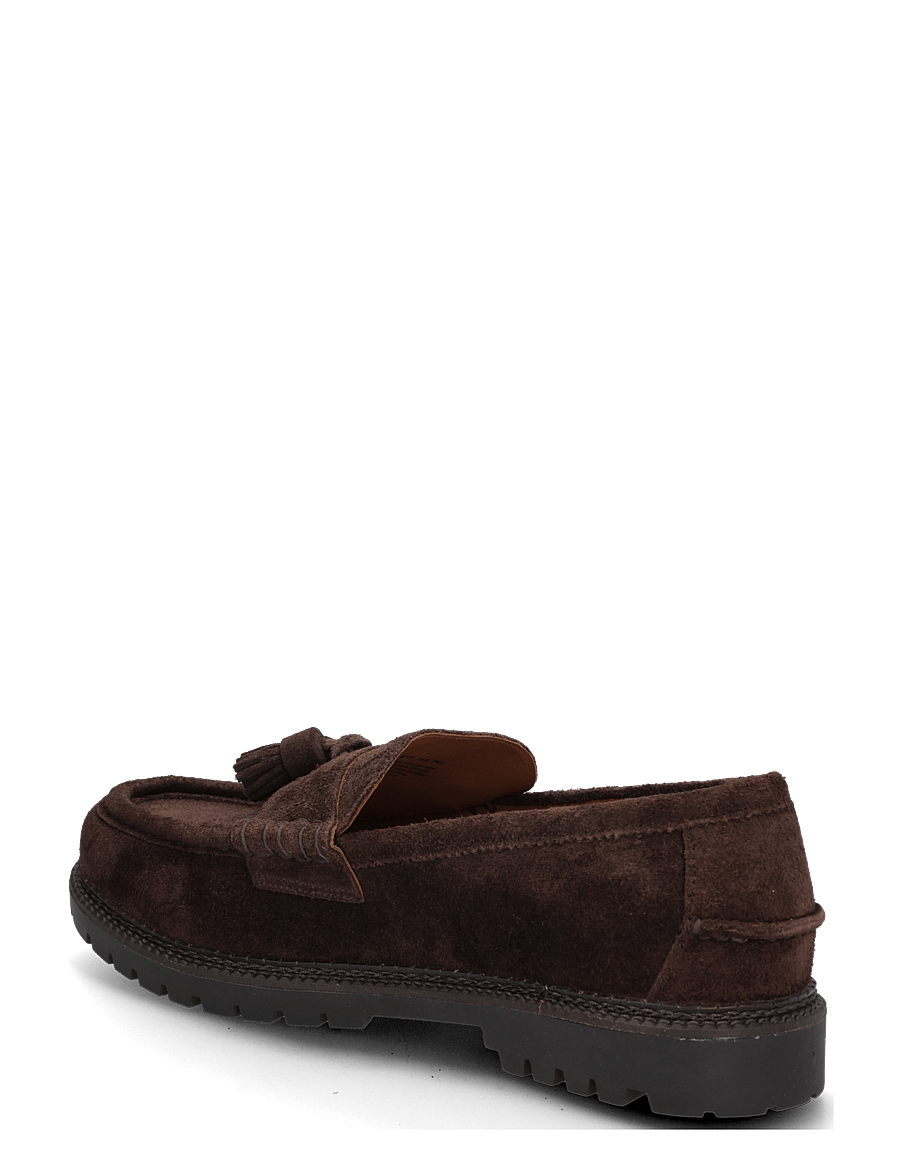Polo Ralph Lauren - Jett Tassel Suede Loafer - nach anlass kaufen - dark chocolate - 1