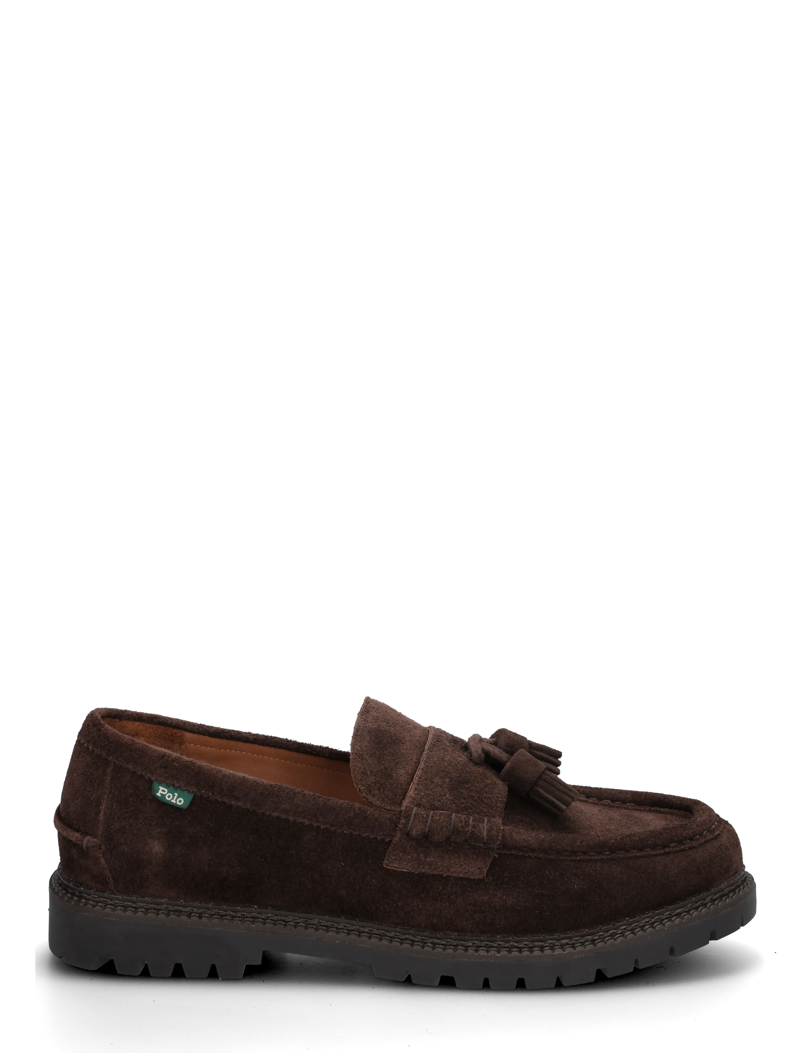 Polo Ralph Lauren - Jett Tassel Suede Loafer - shop by occasion - dark chocolate - 2