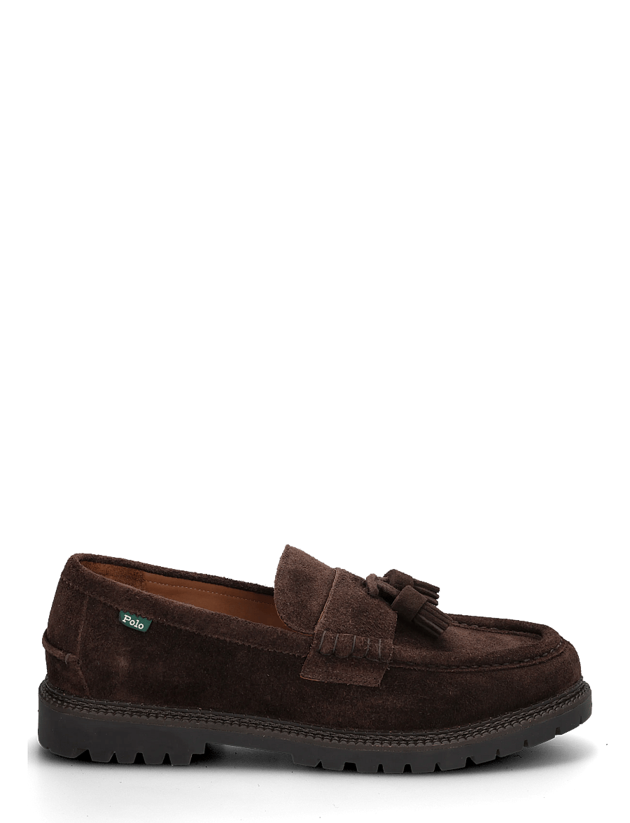 Polo Ralph Lauren - Jett Tassel Suede Loafer - shop by occasion - dark chocolate - 2