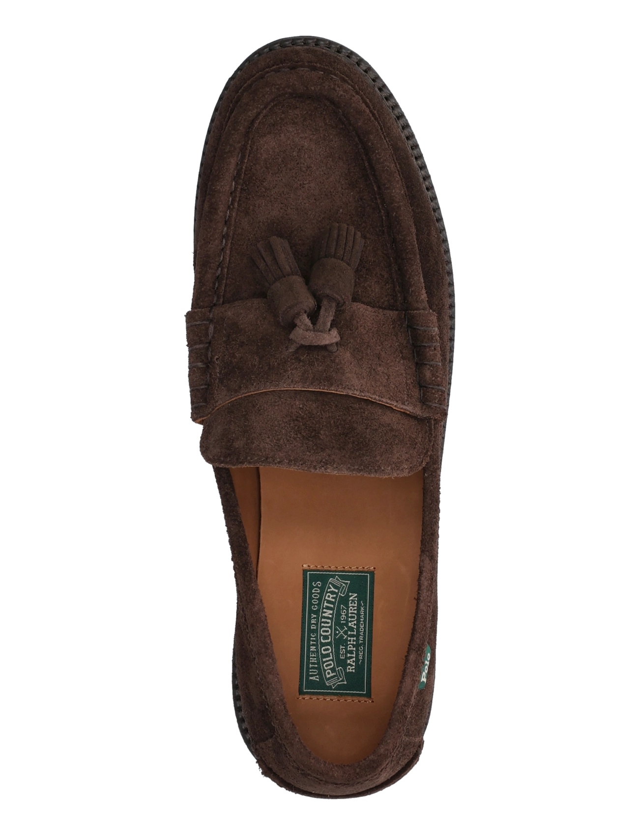 Polo Ralph Lauren Jett Tassel Suede Loafer snörskor herr – bild 4