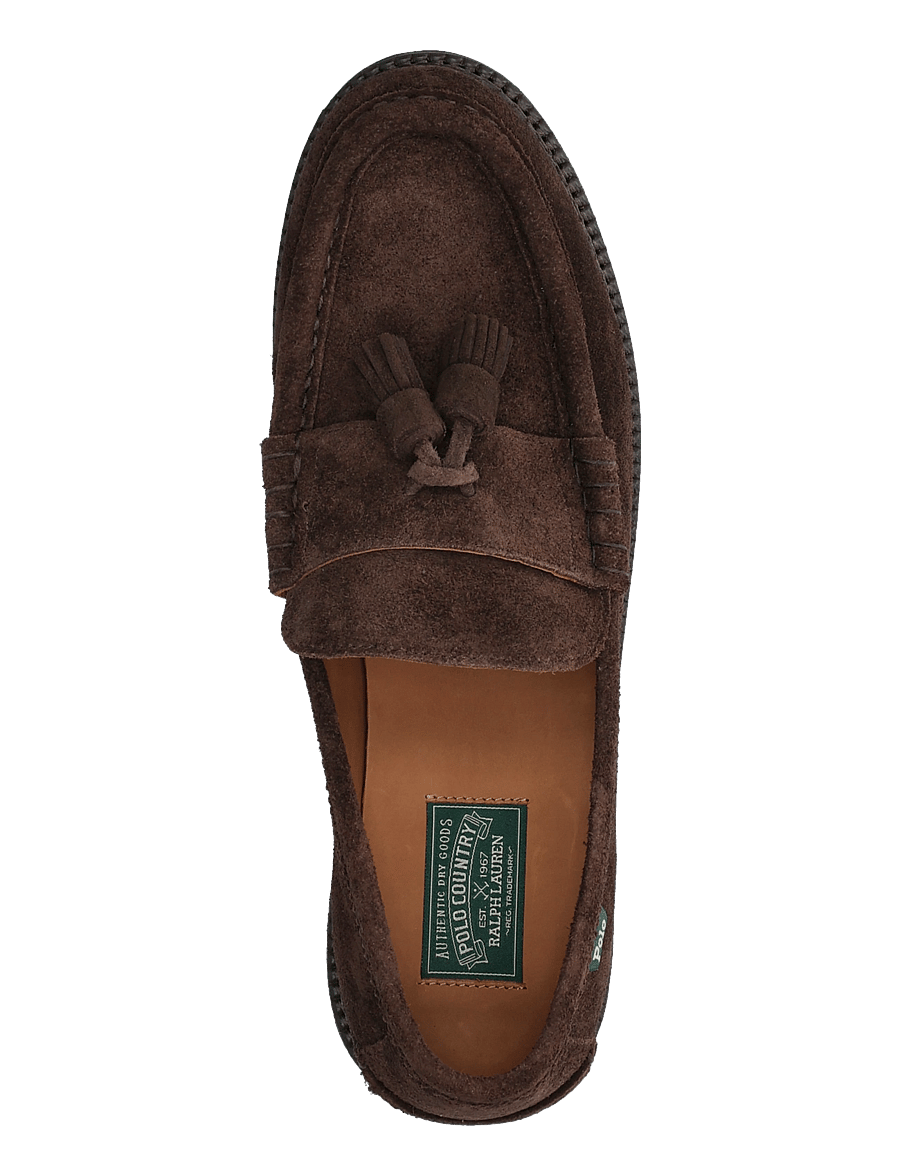 Polo Ralph Lauren - Jett Tassel Suede Loafer - nach anlass kaufen - dark chocolate - 3