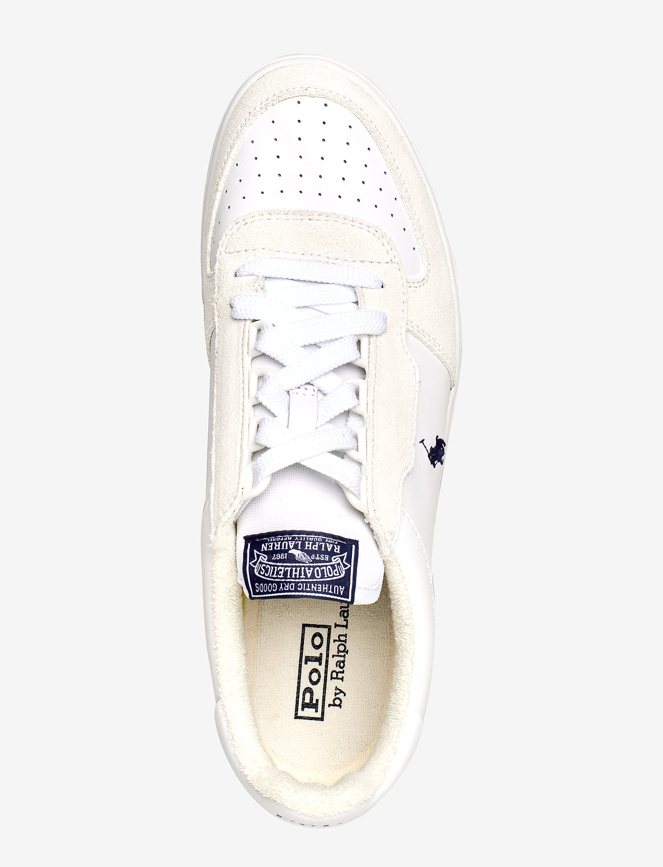 Polo Ralph Lauren - Court Leather Sneaker - white/navy pp - 3