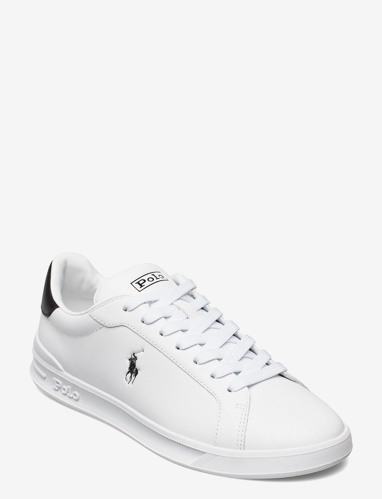 Polo Ralph Lauren Heritage Court Ii Nappa Leather Sneaker - White - 38