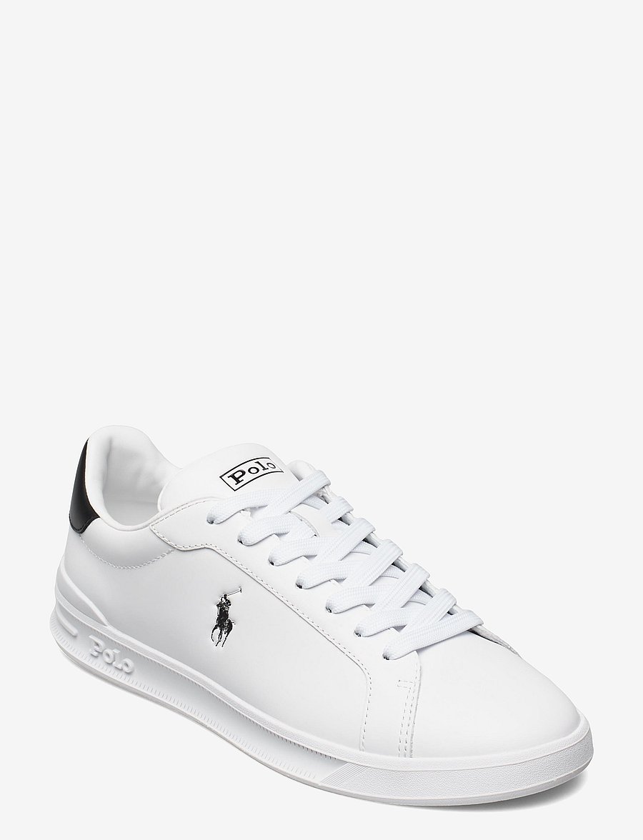 Polo Ralph Lauren - Heritage Court II Nappa Leather Sneaker - baskets basses - white/black pp - 1