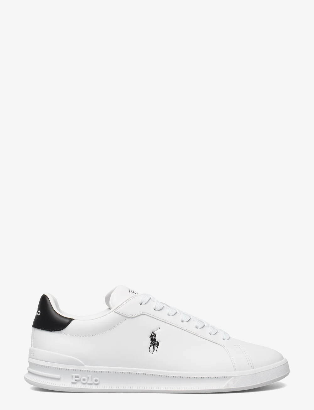 Polo Ralph Lauren - Heritage Court II Leather Sneaker - konfirmatsioon - white/black pp - 1