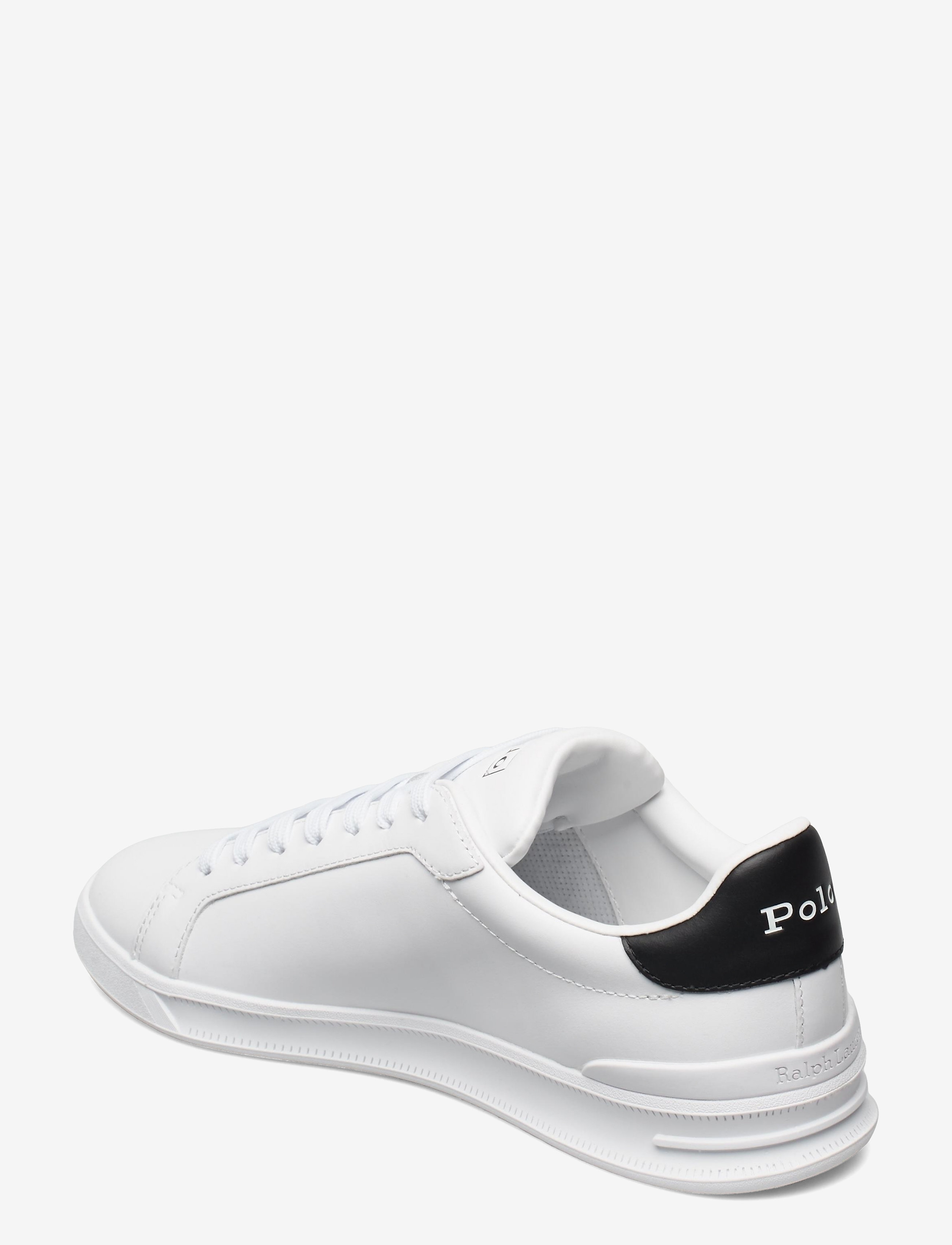 Polo Ralph Lauren - Heritage Court II Nappa Leather Sneaker - baskets basses - white/black pp - 3