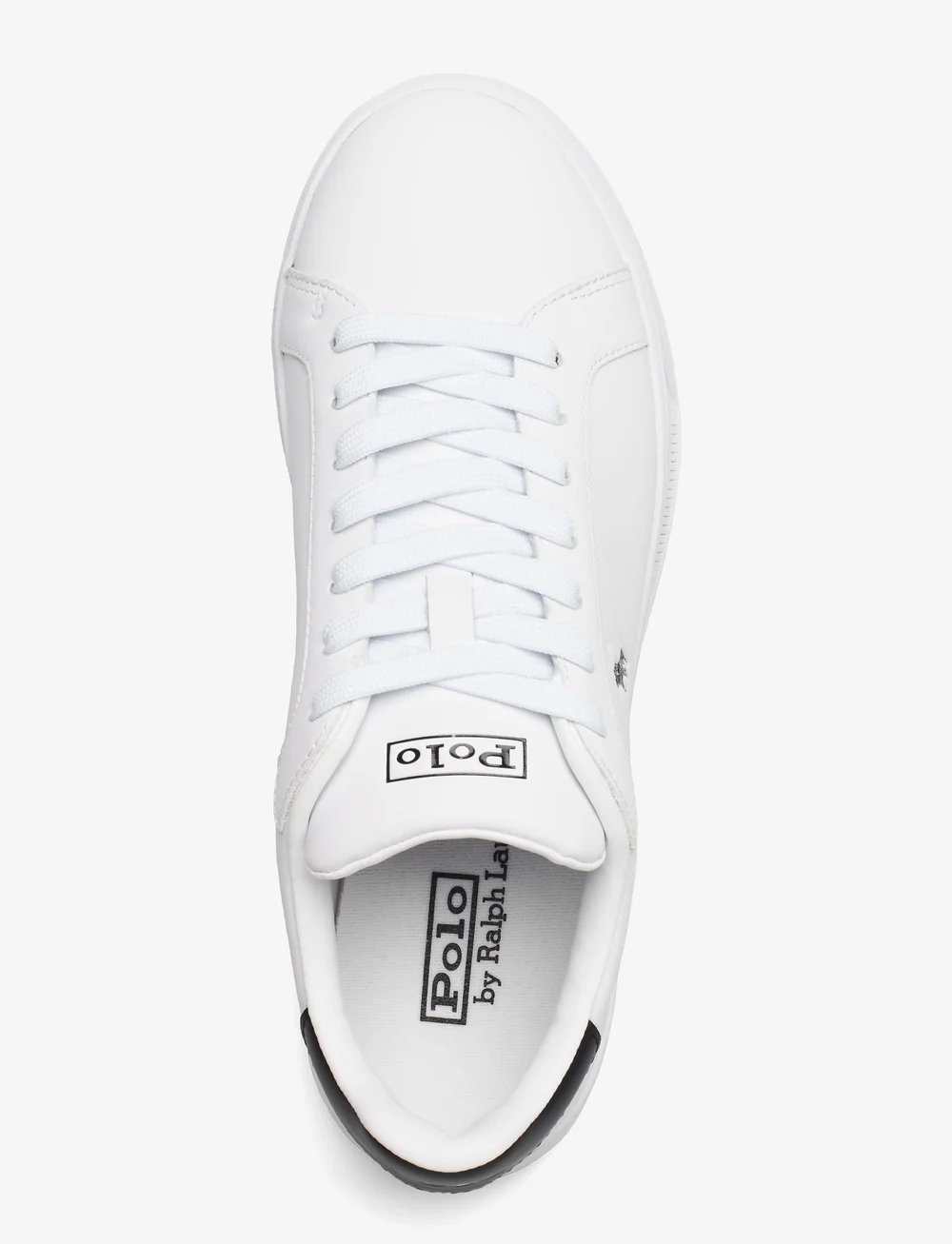 Polo Ralph Lauren - Heritage Court II Leather Sneaker - konfirmatsioon - white/black pp - 3