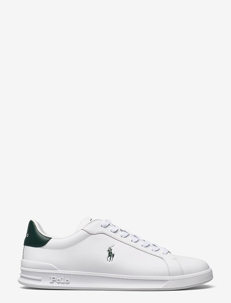 Polo Ralph Lauren - Heritage Court II Leather Sneaker - konfirmationstøj - white/college gre - 1