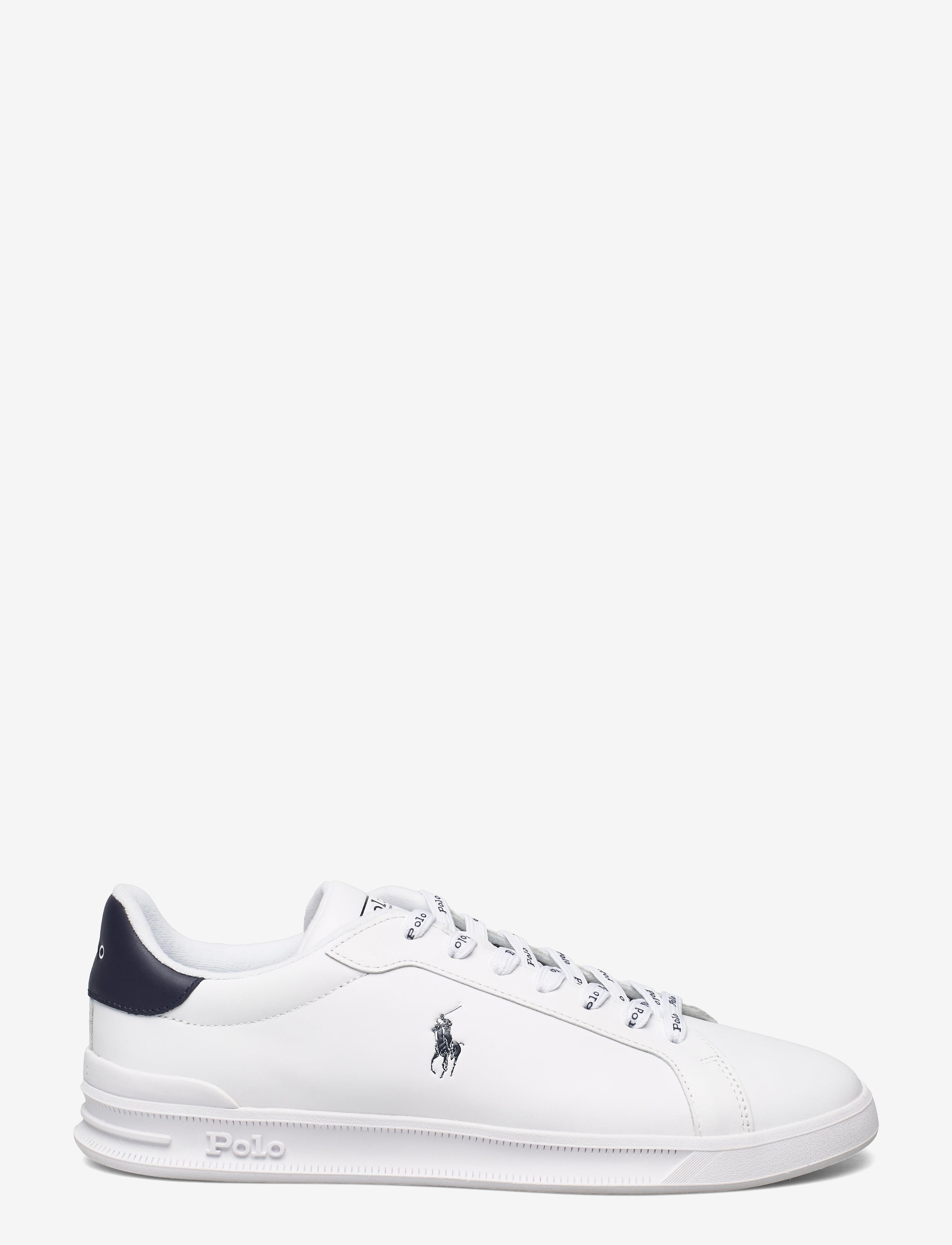 Polo Ralph Lauren - Heritage Court II Nappa Leather Sneaker - konfirmation - white/newport nav - 1