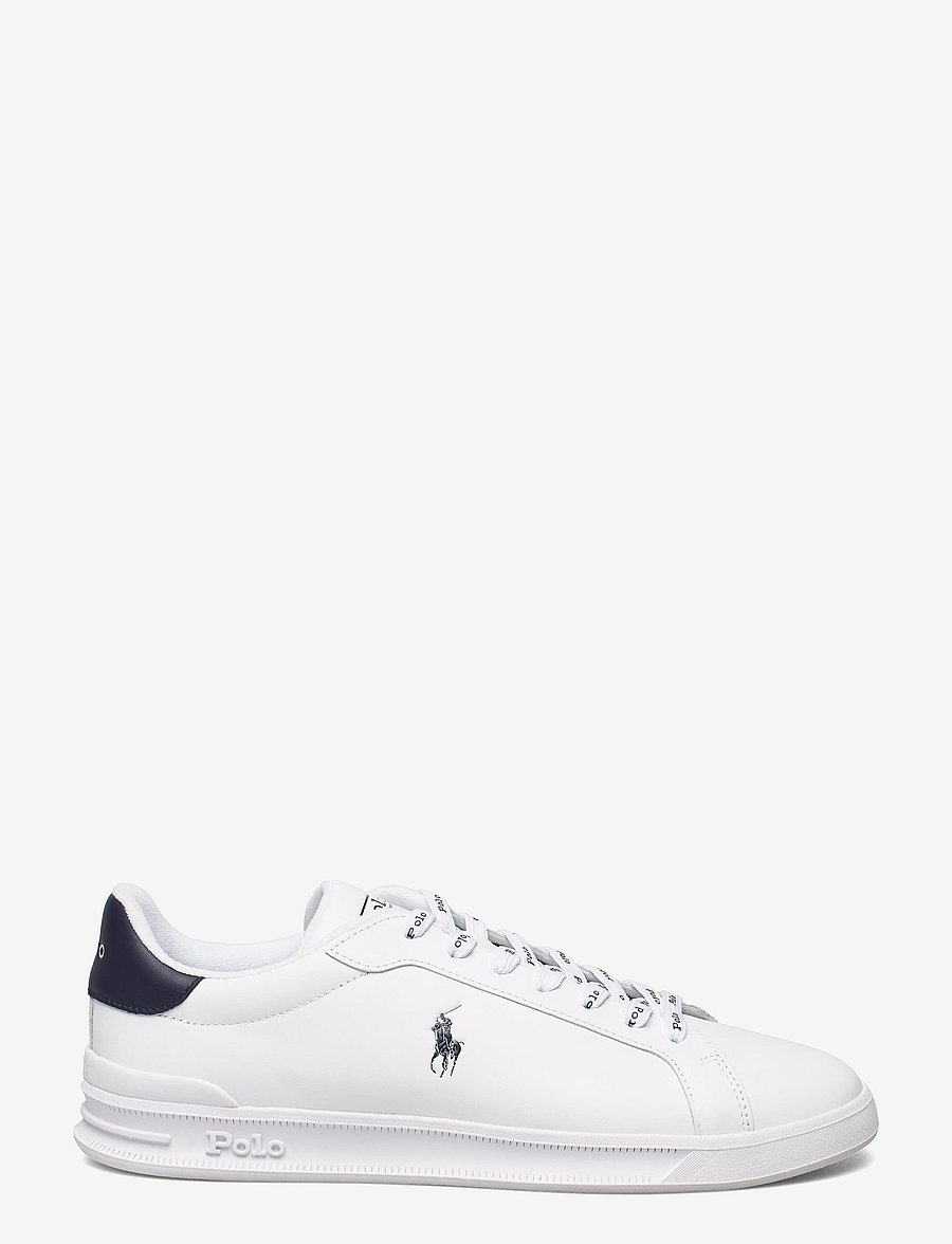 Polo Ralph Lauren - Heritage Court II Nappa Leather Sneaker - konfirmation - white/newport nav - 1