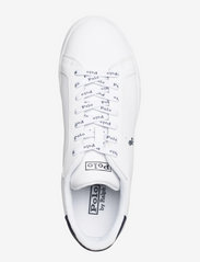 Polo Ralph Lauren - Heritage Court II Leather Sneaker - laag sneakers - white/newport nav - 3