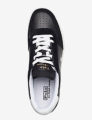 Polo Ralph Lauren - Court Leather-Suede Sneaker - lave sneakers - black/white pp - 3