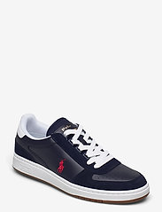 Court Leather-Suede Sneaker - NEWPORT NAVY/RL20