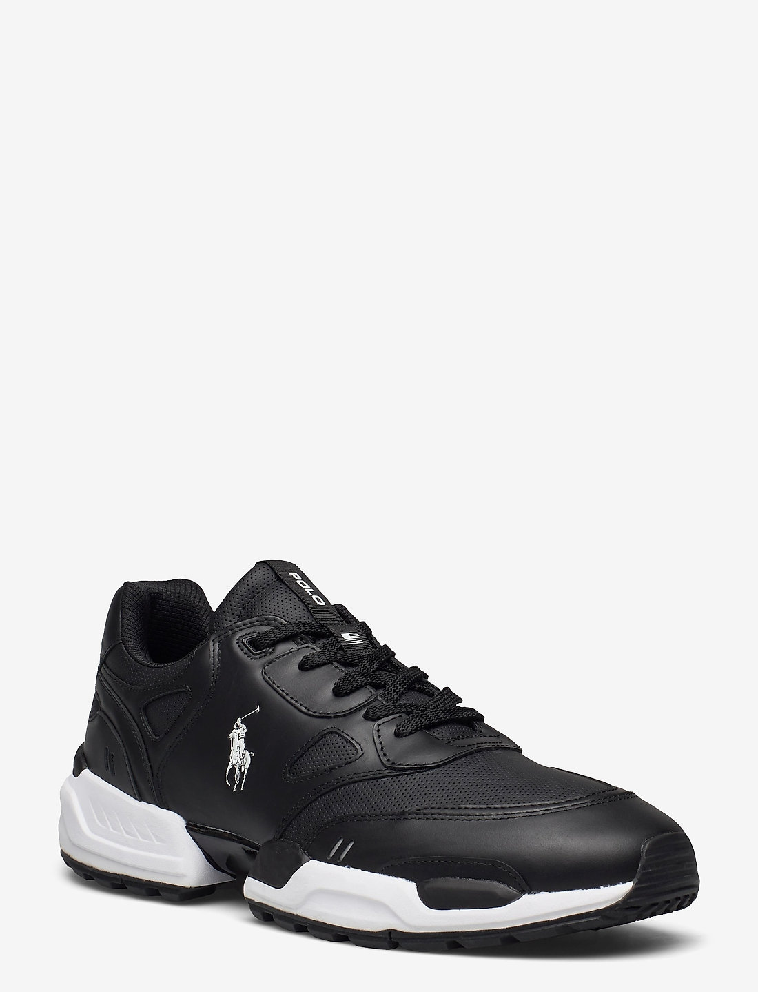 送料・関税込【POLO RALPH LAUREN】JOGGER LEATHER スニーカー Polo Ralph Lauren Jogger Leather-paneled Sneaker