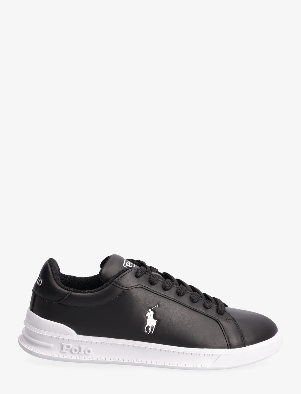 Polo ralph best sale lauren shoes black