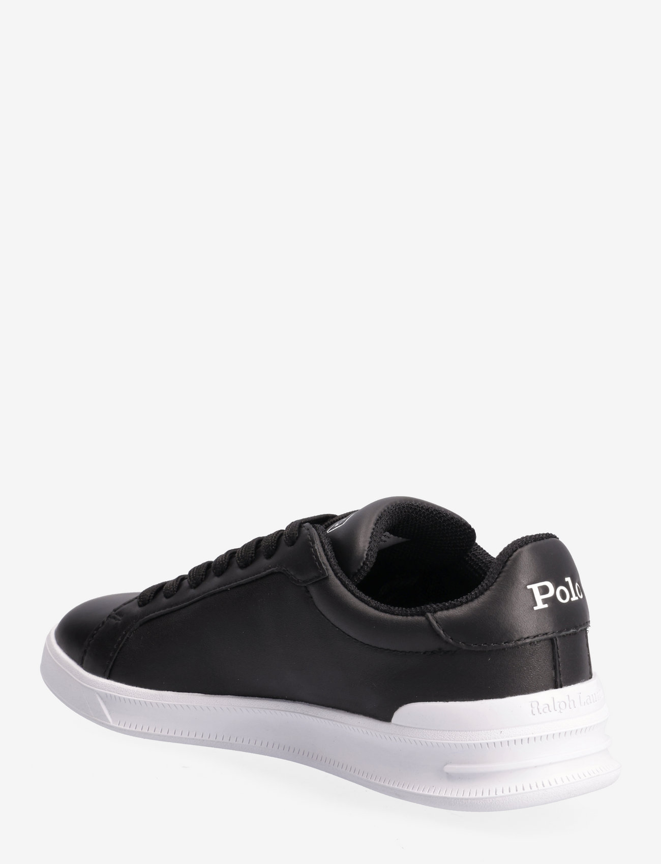 Polo Ralph Lauren - Heritage Court II Leather Sneaker - low tops - black/white pp - 2