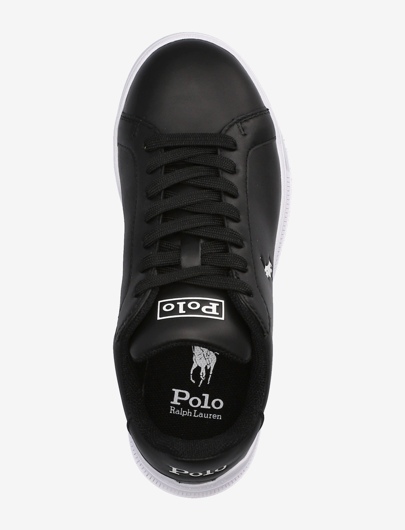 Polo Ralph Lauren - Heritage Court II Leather Sneaker - low tops - black/white pp - 3