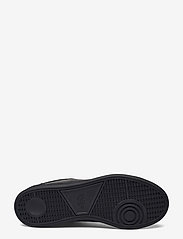 Polo Ralph Lauren - Heritage Court II Leather Sneaker - ar pazeminātu potītes daļu - black - 4