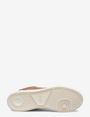Polo Ralph Lauren - Heritage Court II Leather Sneaker - ar pazeminātu potītes daļu - pl russet - 4