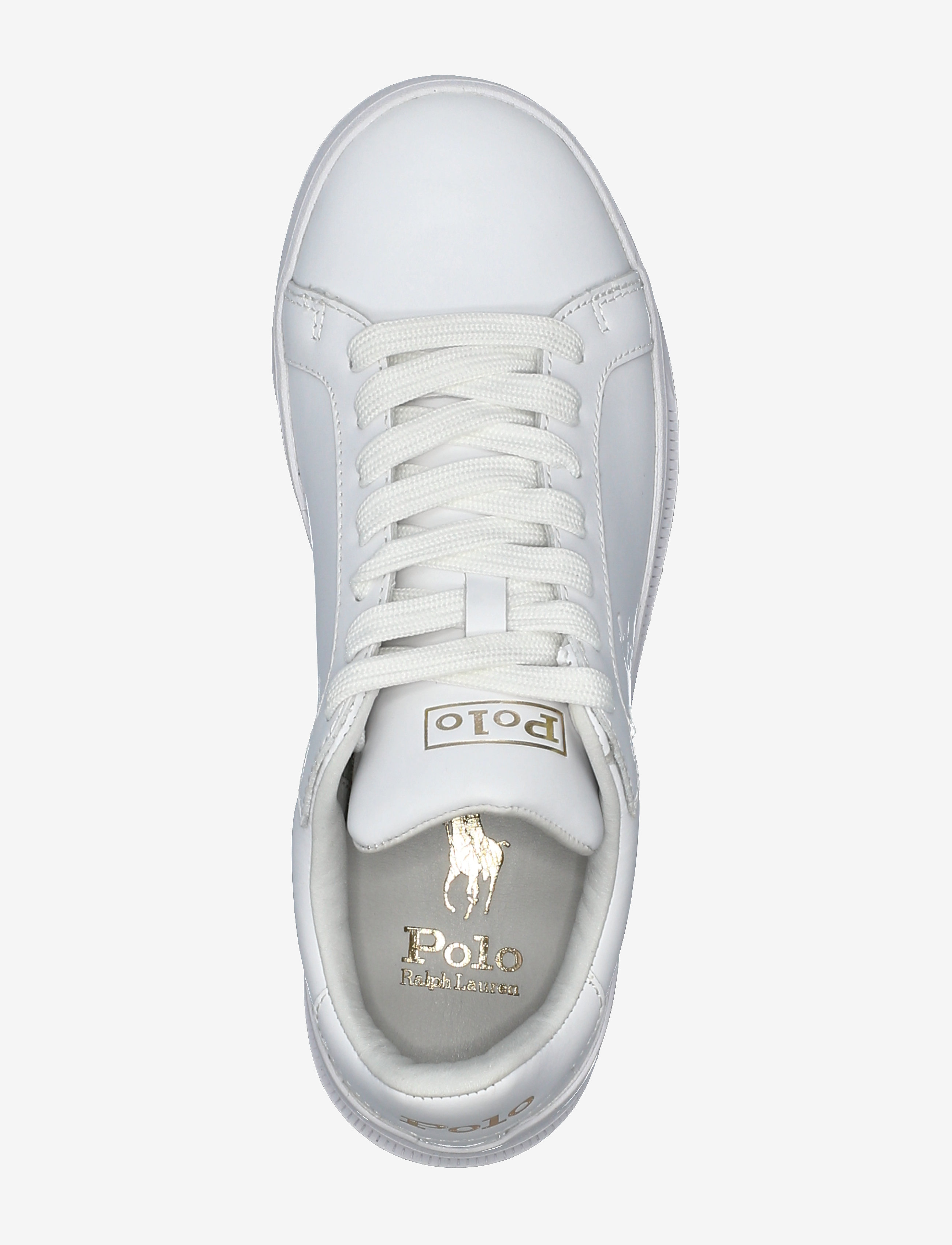 Polo Ralph Lauren - Heritage Court II Leather Sneaker - white - 3