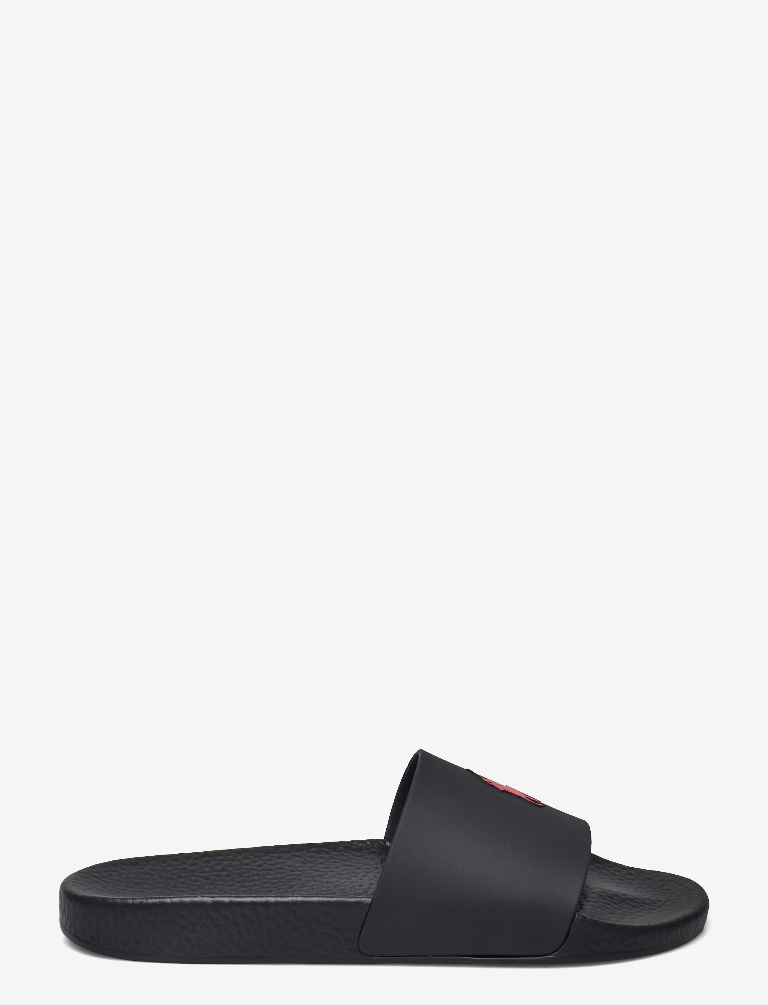 Polo Ralph Lauren - Signature Pony Slide - feriefavoritter - black/red pp - 1