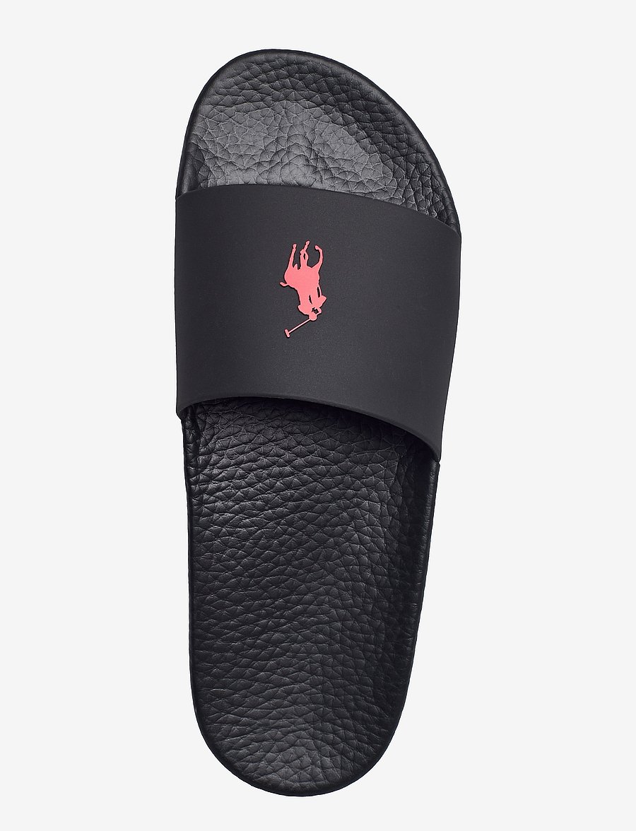 Polo Ralph Lauren - Signature Pony Slide - nach anlass kaufen - black/red pp - 3