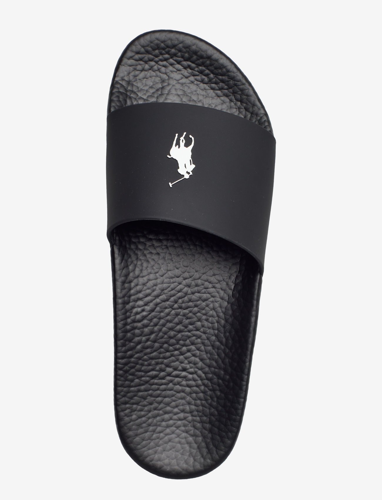 Polo Ralph Lauren - Signature Pony Slide - osta olukorra järgi - black/white pp - 3