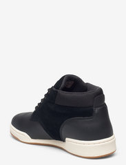 Polo Ralph Lauren - Waterproof Leather-Suede Sneaker Boot - ar paaugstinātu potītes daļu - black - 2