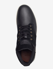 Polo Ralph Lauren - Waterproof Leather-Suede Sneaker Boot - ar paaugstinātu potītes daļu - black - 3