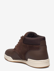 Polo Ralph Lauren - Waterproof Leather-Suede Trainer Boot - hohe sneakers - brown - 2
