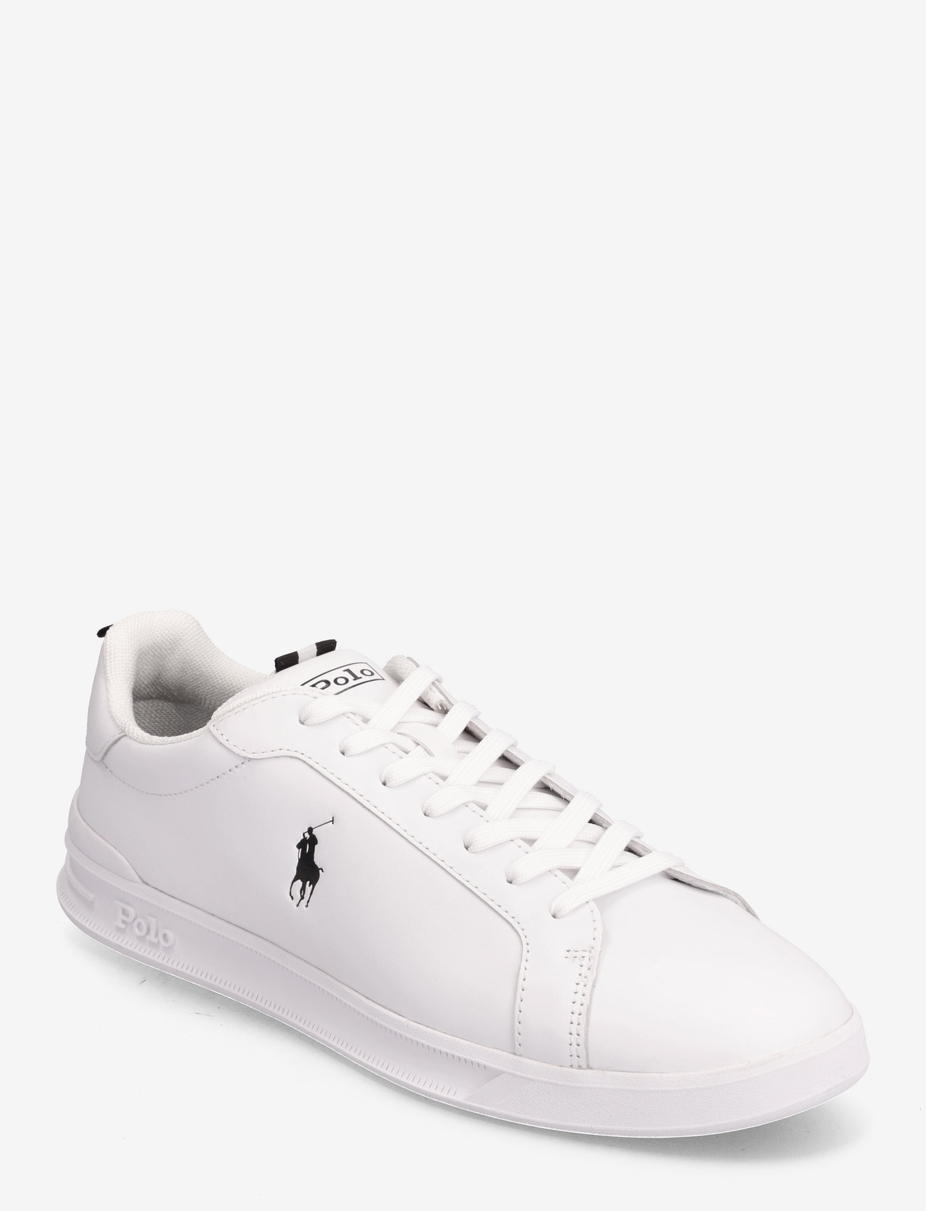 Polo Ralph Lauren - Heritage Court II Leather Sneaker - niedriger schnitt - white/black pp - 0