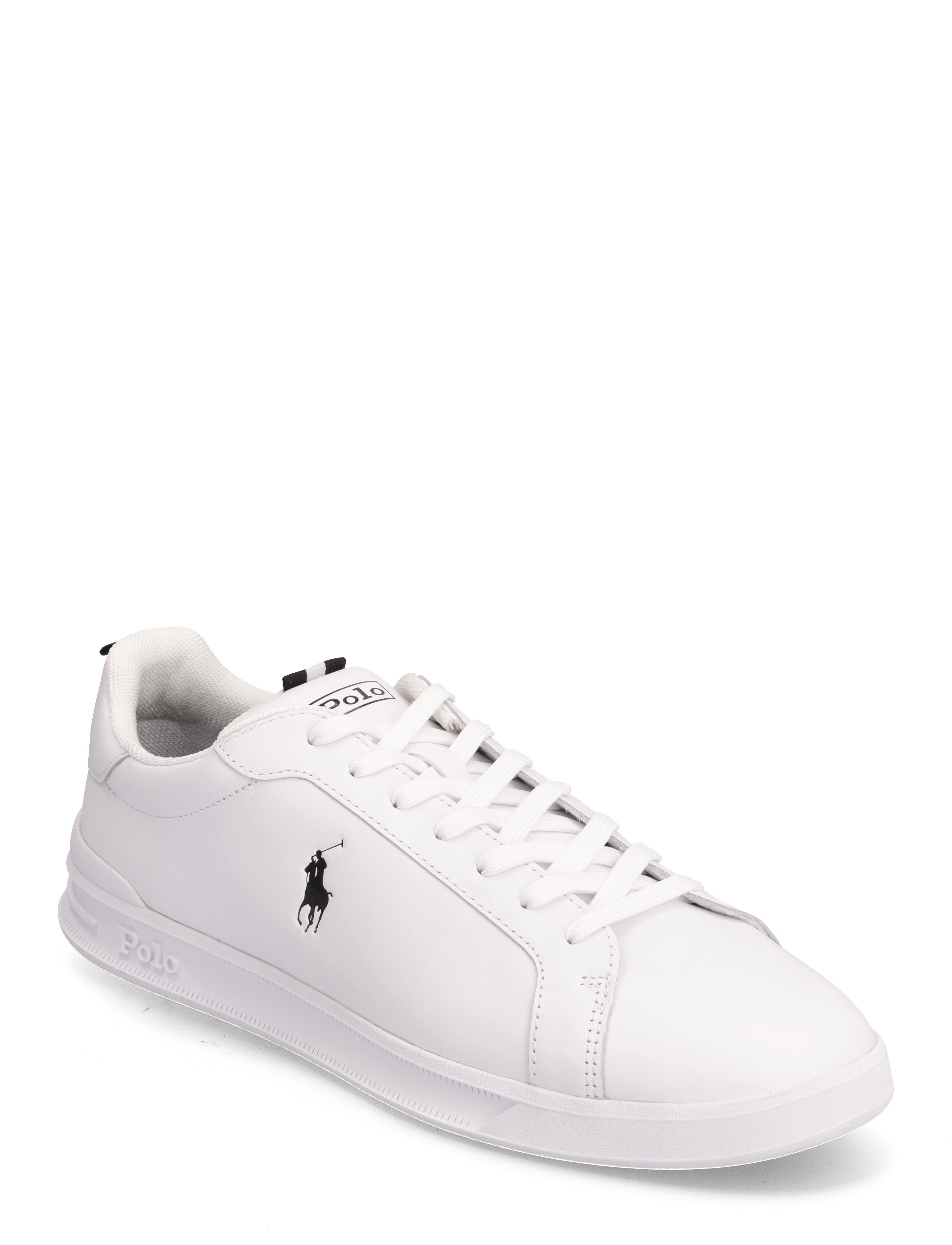 Polo Ralph Lauren LEATHER/GROSGRAIN-HRT CT II-SK-LTL - Schuhe - WHITE/BLACK PP / white