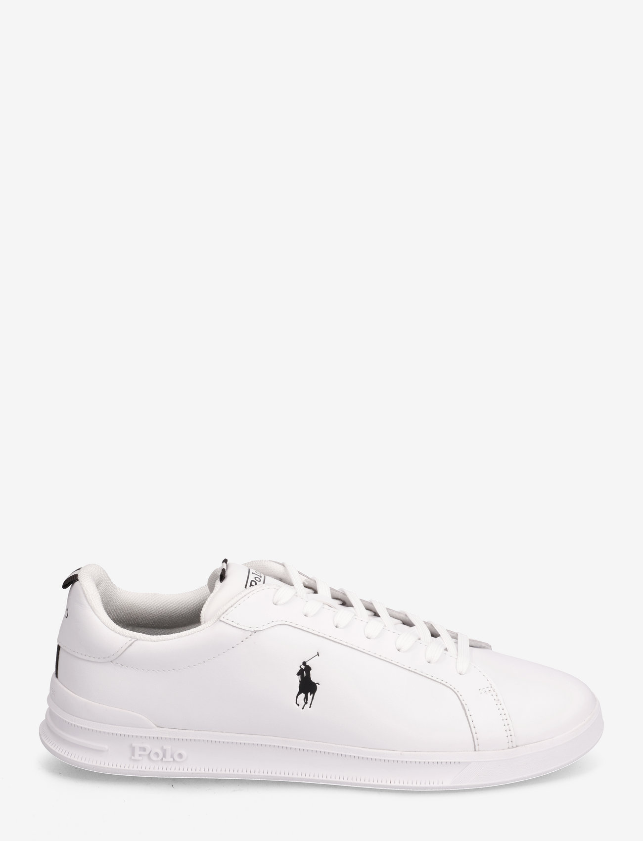 Polo Ralph Lauren - Heritage Court II Leather Sneaker - niedriger schnitt - white/black pp - 1