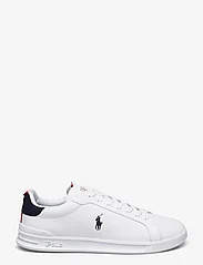 Polo Ralph Lauren - LEATHER/GROSGRAIN-HRT CT II-SK-LTL - low tops - white/navy/red - 1