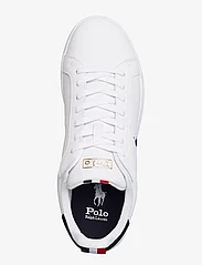Polo Ralph Lauren - LEATHER/GROSGRAIN-HRT CT II-SK-LTL - low tops - white/navy/red - 3