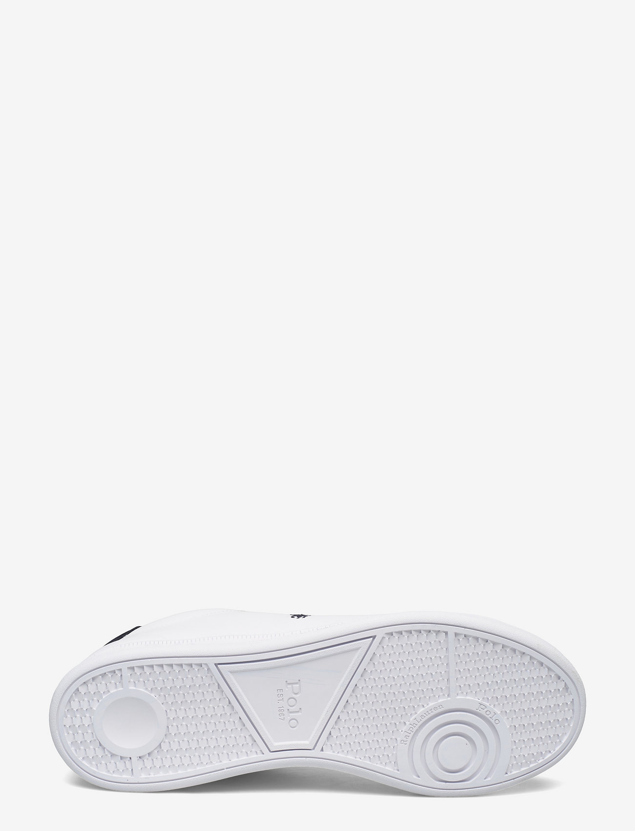 Polo Ralph Lauren - Heritage Court II Leather Sneaker - niedriger schnitt - white/navy/red - 5