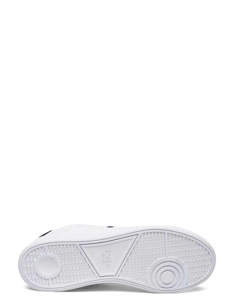 Polo Ralph Lauren - Heritage Court II Leather Sneaker - niedriger schnitt - white/navy/red - 5