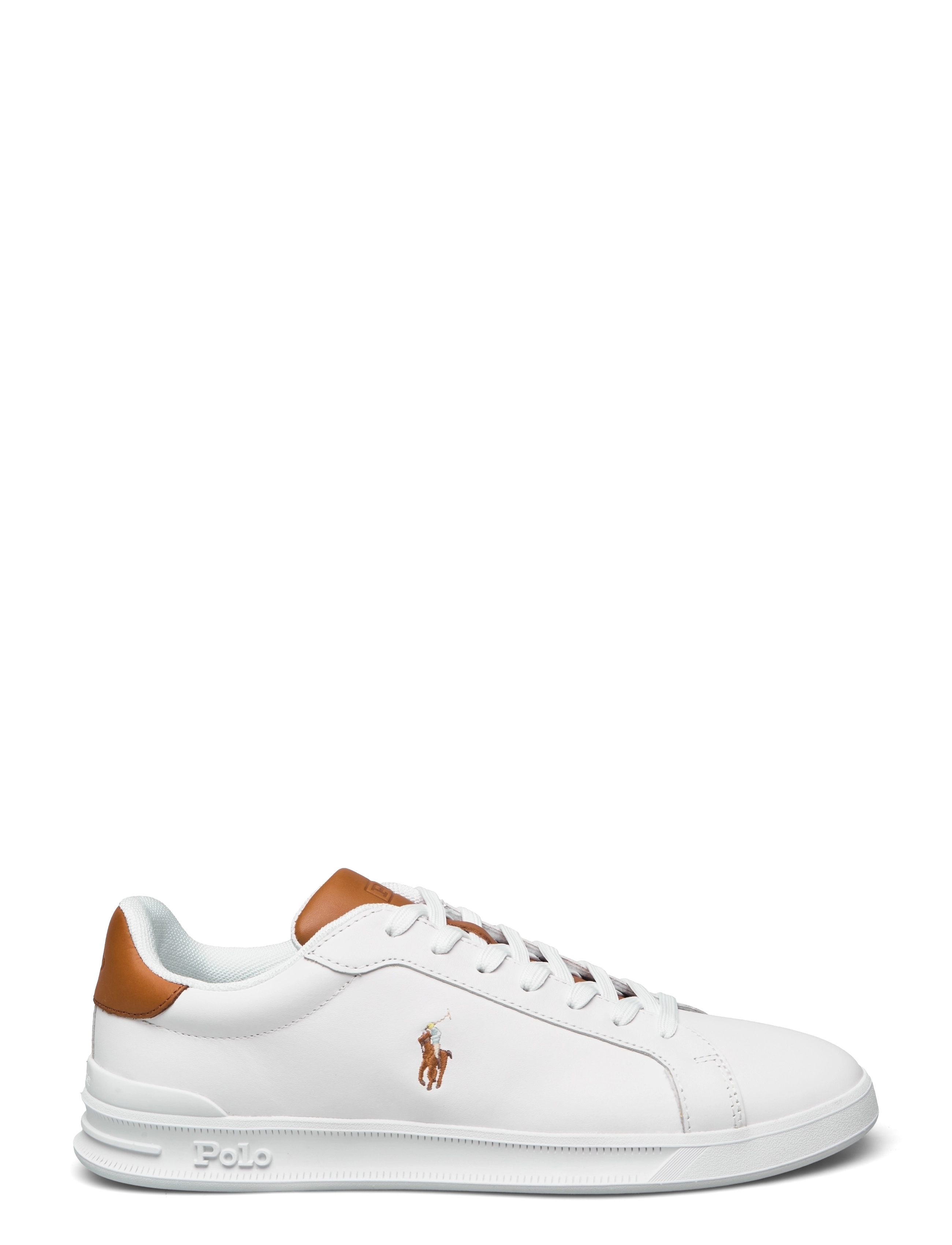 Polo Ralph Lauren - LEATHER-HRT CT II-SK-ATH - ferming - white/tan - 1