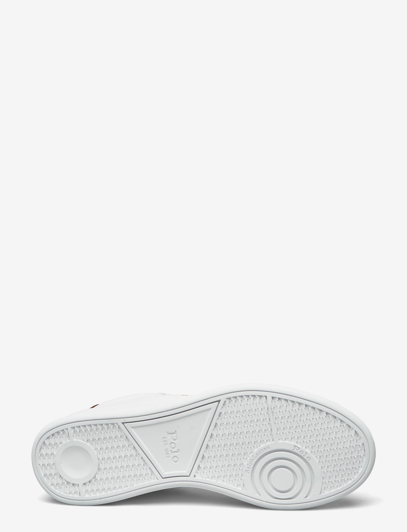Polo Ralph Lauren - Heritage Court II Leather Sneaker - konfirmation - white/tan - 4