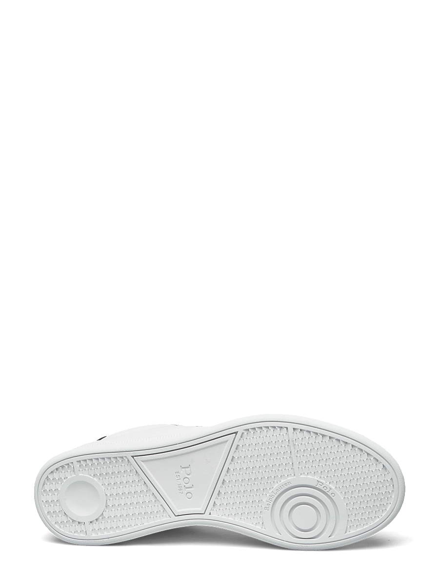 Polo Ralph Lauren - LEATHER-HRT CT II-SK-ATH - ferming - white/tan - 4