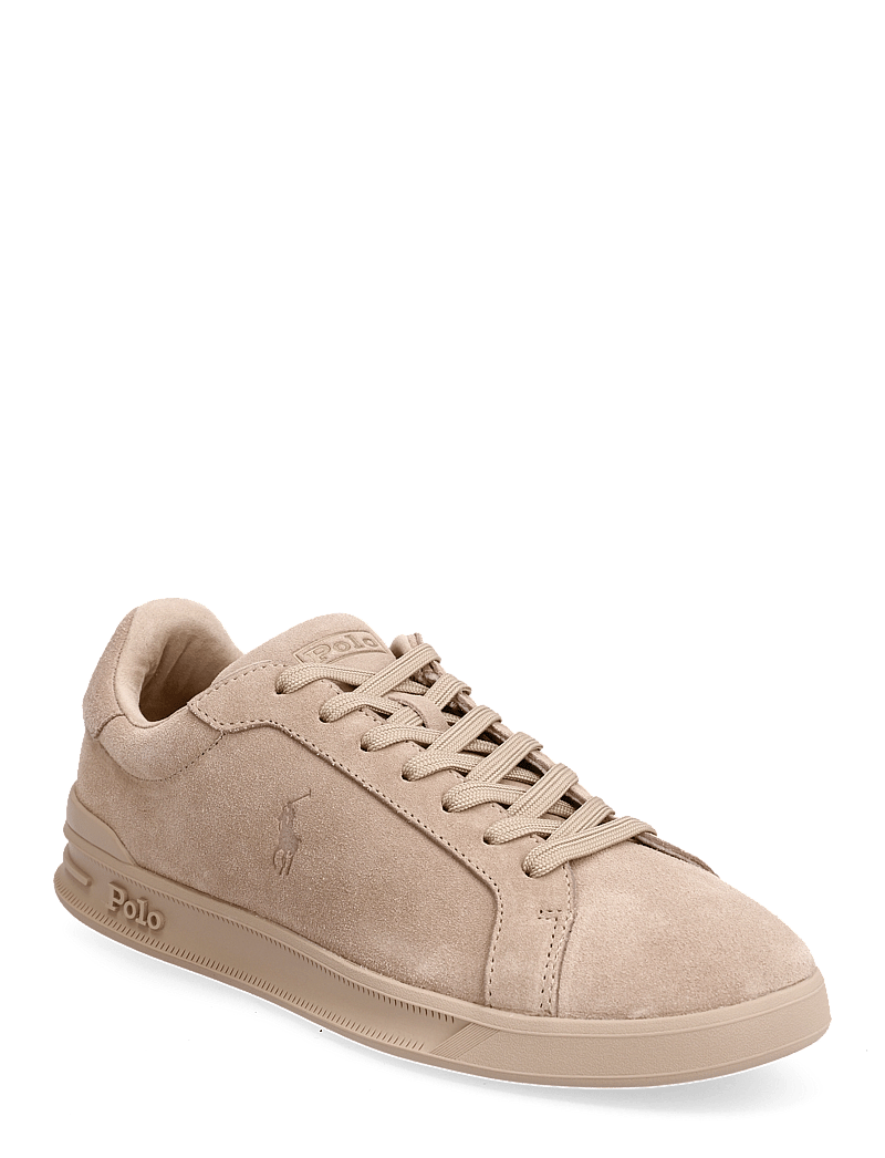 Polo Ralph Lauren - Heritage Court II Suede Sneaker - niedriger schnitt - milkshake - 0