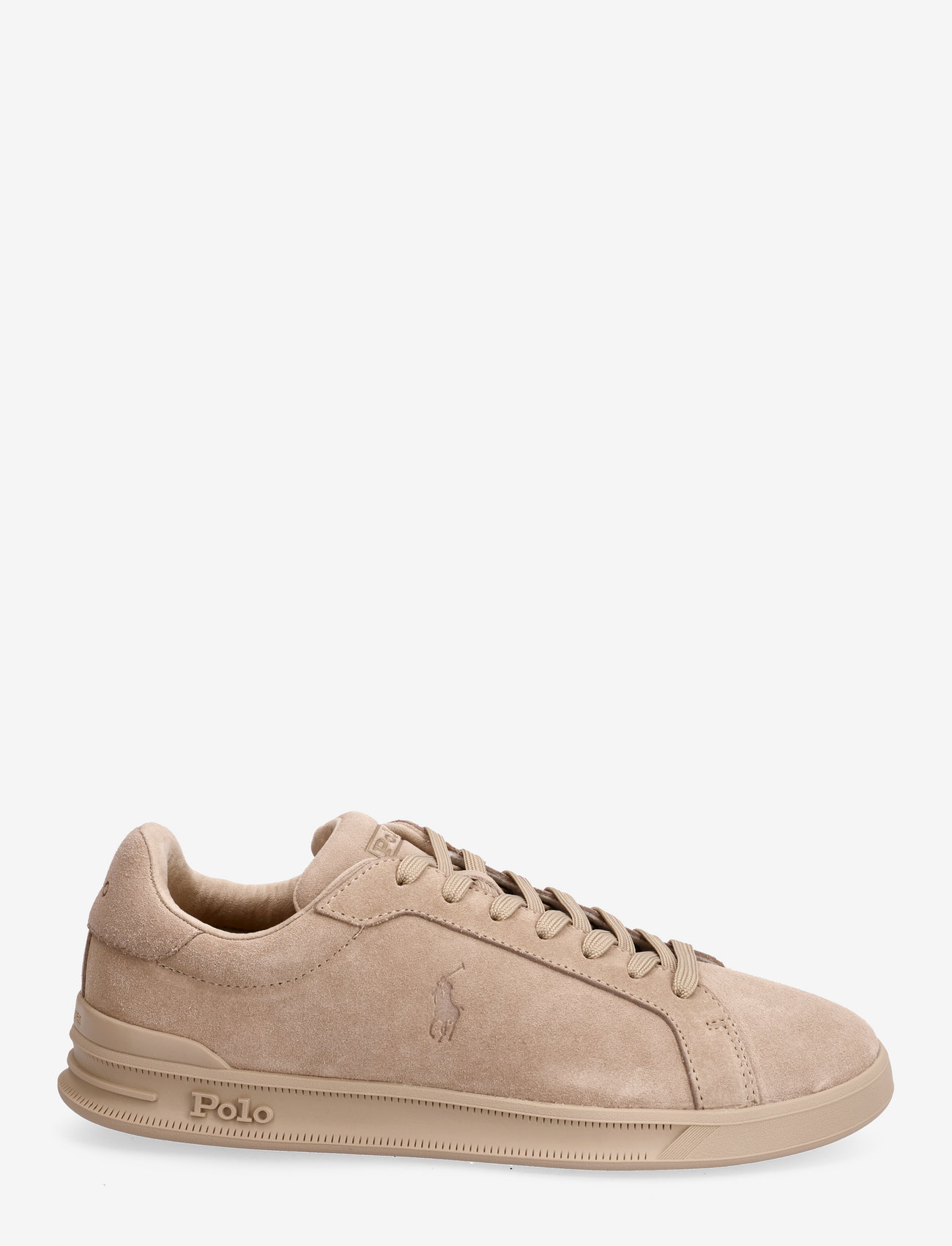 Polo Ralph Lauren - Heritage Court II Suede Sneaker - niedriger schnitt - milkshake - 1