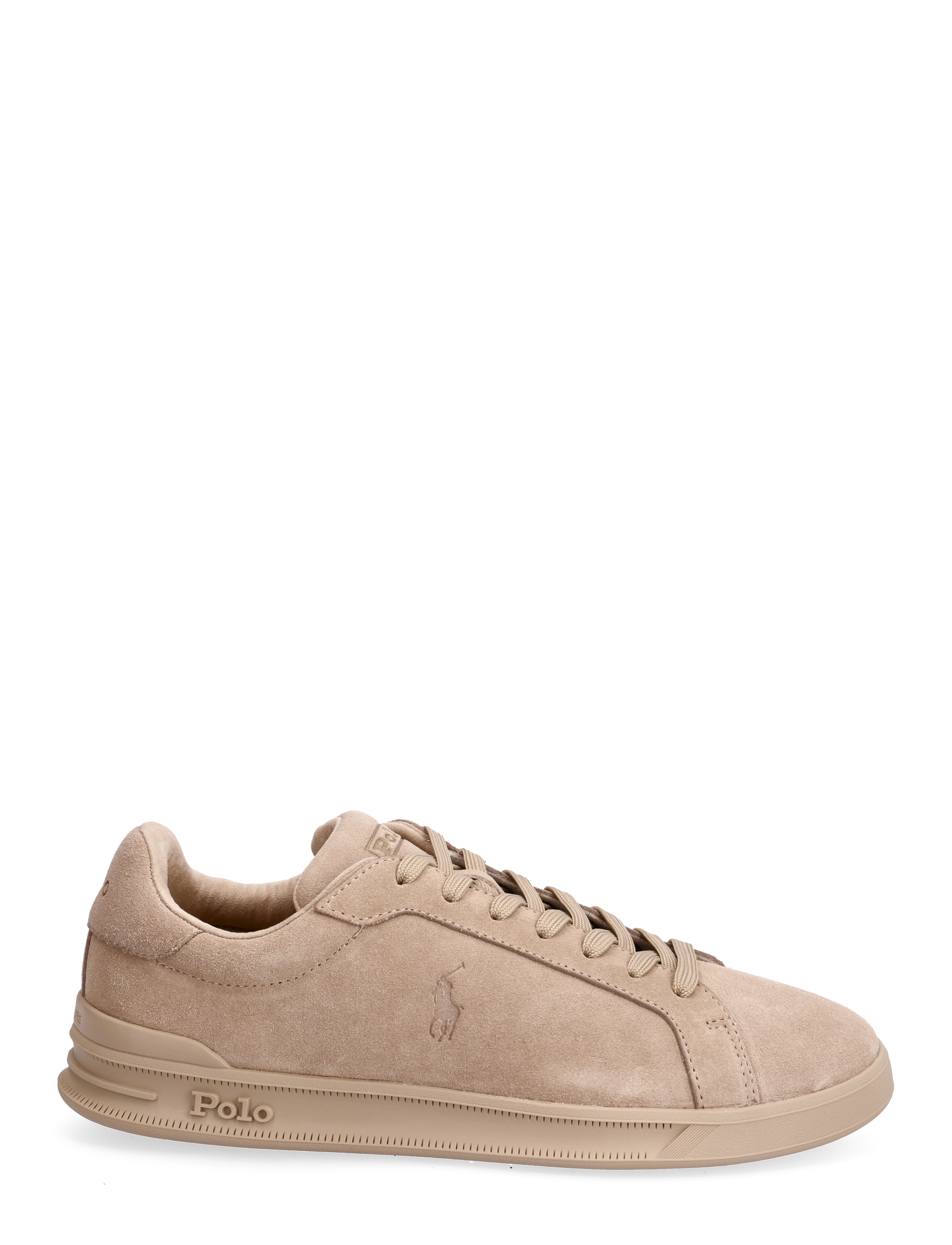 Polo Ralph Lauren - Heritage Court II Suede Sneaker - lave sneakers - milkshake - 1