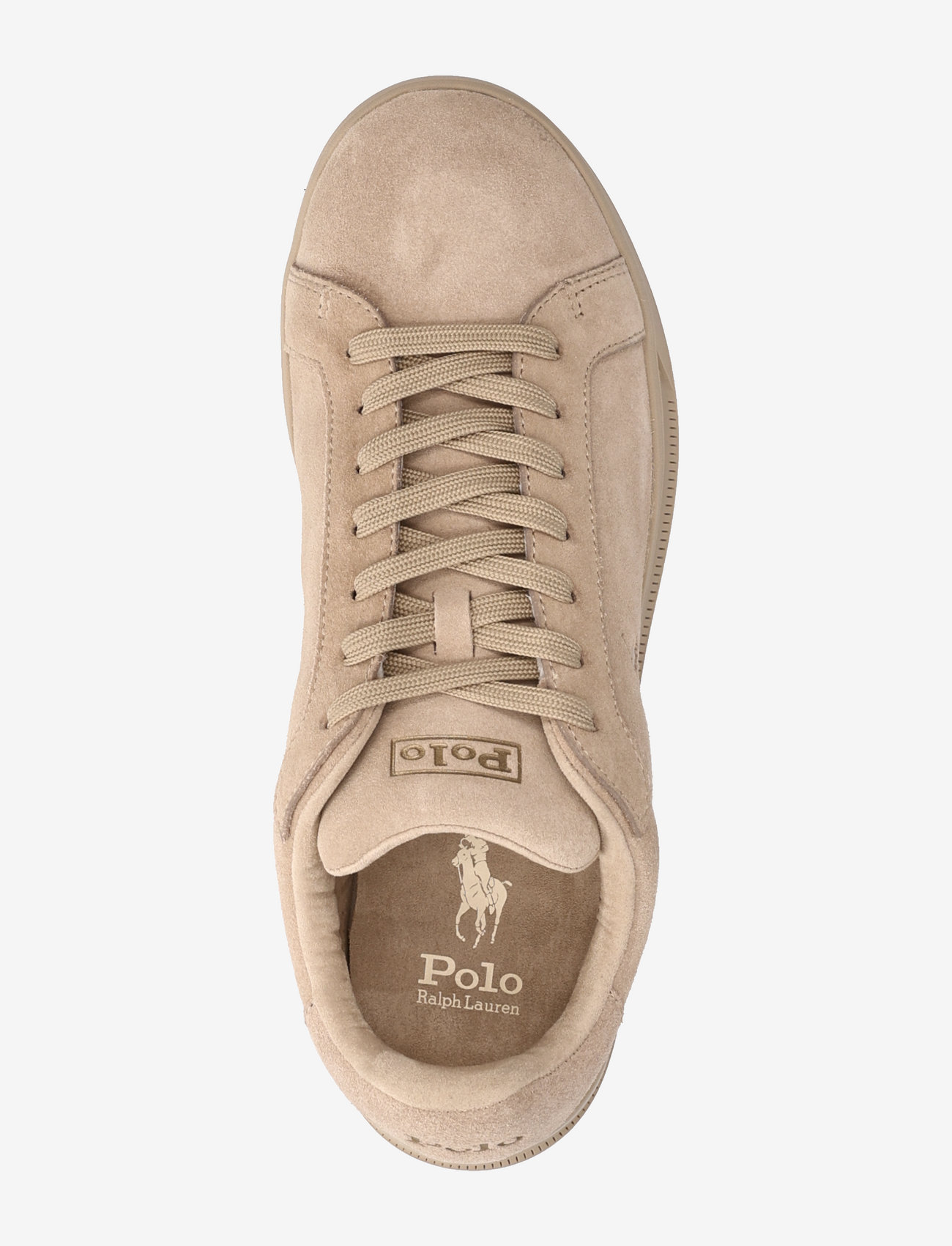 Polo Ralph Lauren - Heritage Court II Suede Sneaker - niedriger schnitt - milkshake - 3