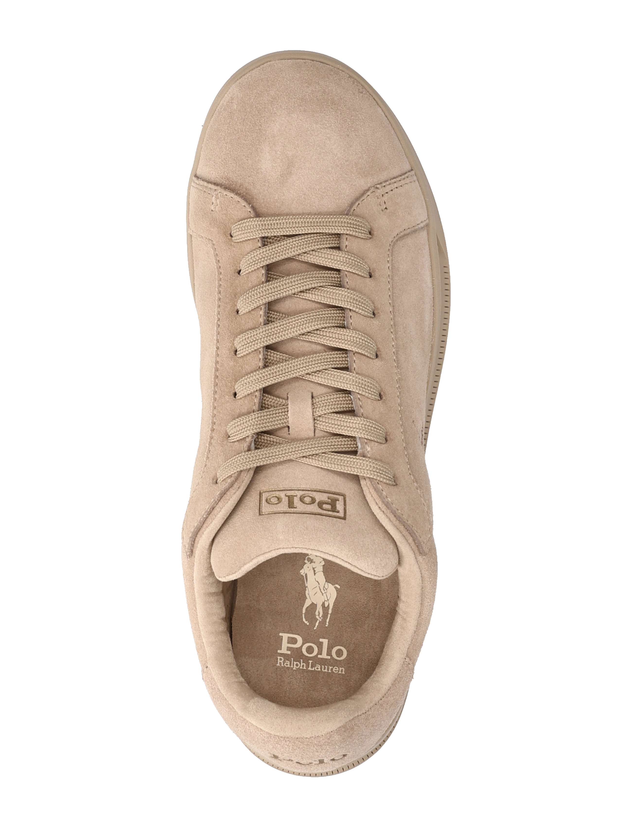 Polo Ralph Lauren - Heritage Court II Suede Sneaker - low-top sneaker - milkshake - 3