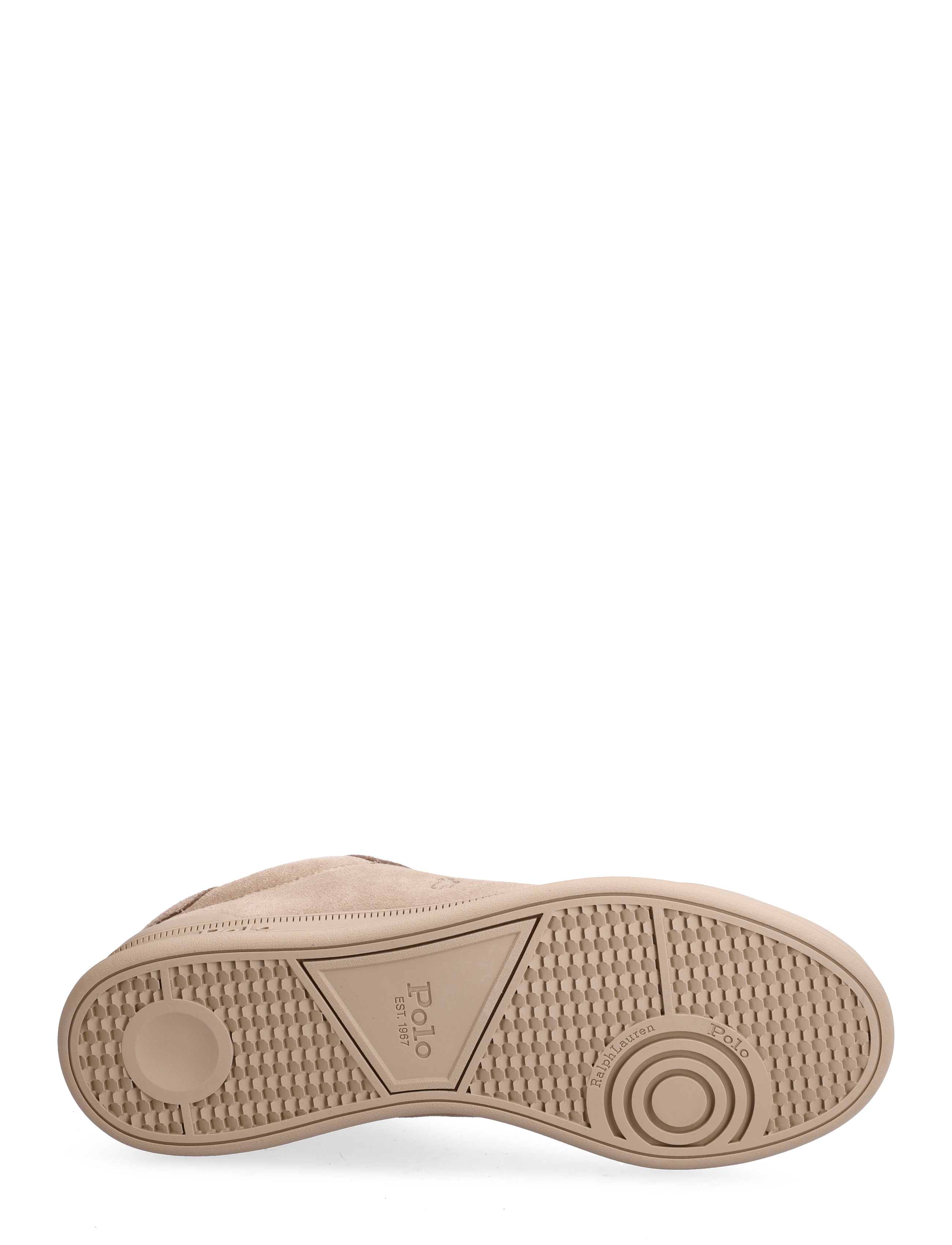 Polo Ralph Lauren - Heritage Court II Suede Sneaker - low-top sneaker - milkshake - 4