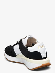 Polo Ralph Lauren - SUEDE/NYLON-TRAIN 89 PP-SK-LTL - laisvalaikio batai žemu aulu - black/white - 2